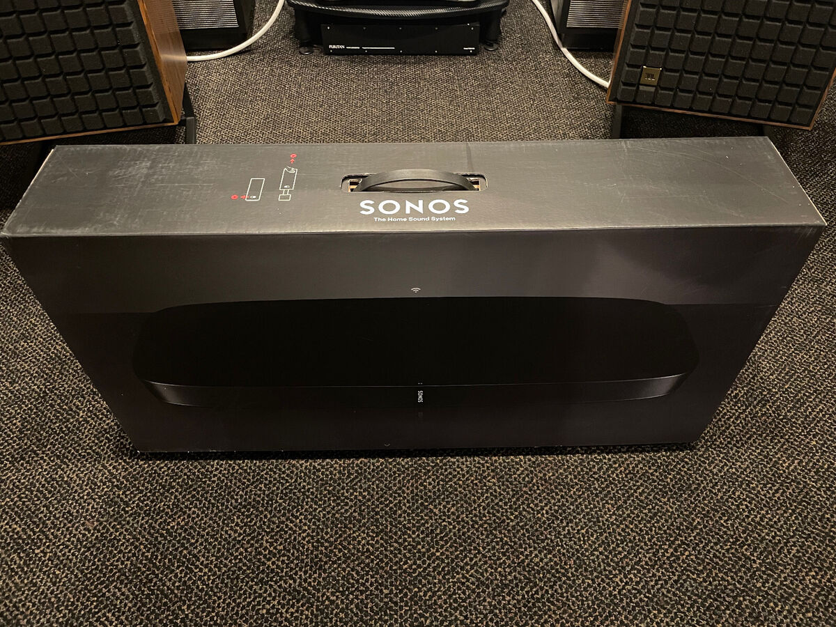 Sonos Playbase 5.1 Channel Wireless Soundbar - Black | eBay Sonos Playbase 5.1 Channel Wireless Soundbar - Black | eBay