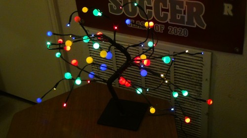 River of Goods Blooming Cherries LED Tree 18" Connected with 20ft Cord Complete - Picture 23 of 24
