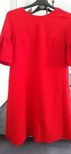 Red dress size S knee length, excellent condition, worn only once.