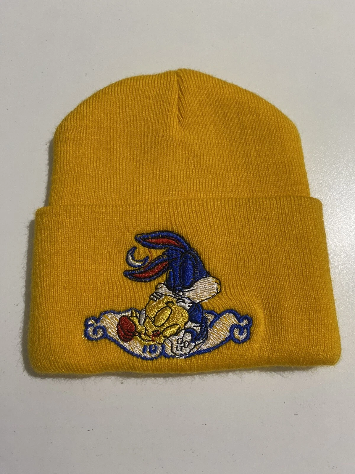 Vintage 90s Baby Looney Tunes Beanie Bugs Tweety Toddler New W/o Tags