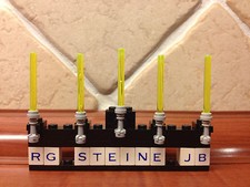 Lego® Star Wars™ 5 x Laserschwert Lichtschwert GELB Waffe Yoda Darth Luke NEU