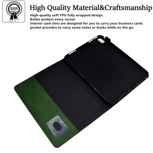 Leather Case Cover For iPad 10.2 9 8 7th Generation Pro iPad Air 1 2 5th 6th 9.7 - Picture 65 of 80