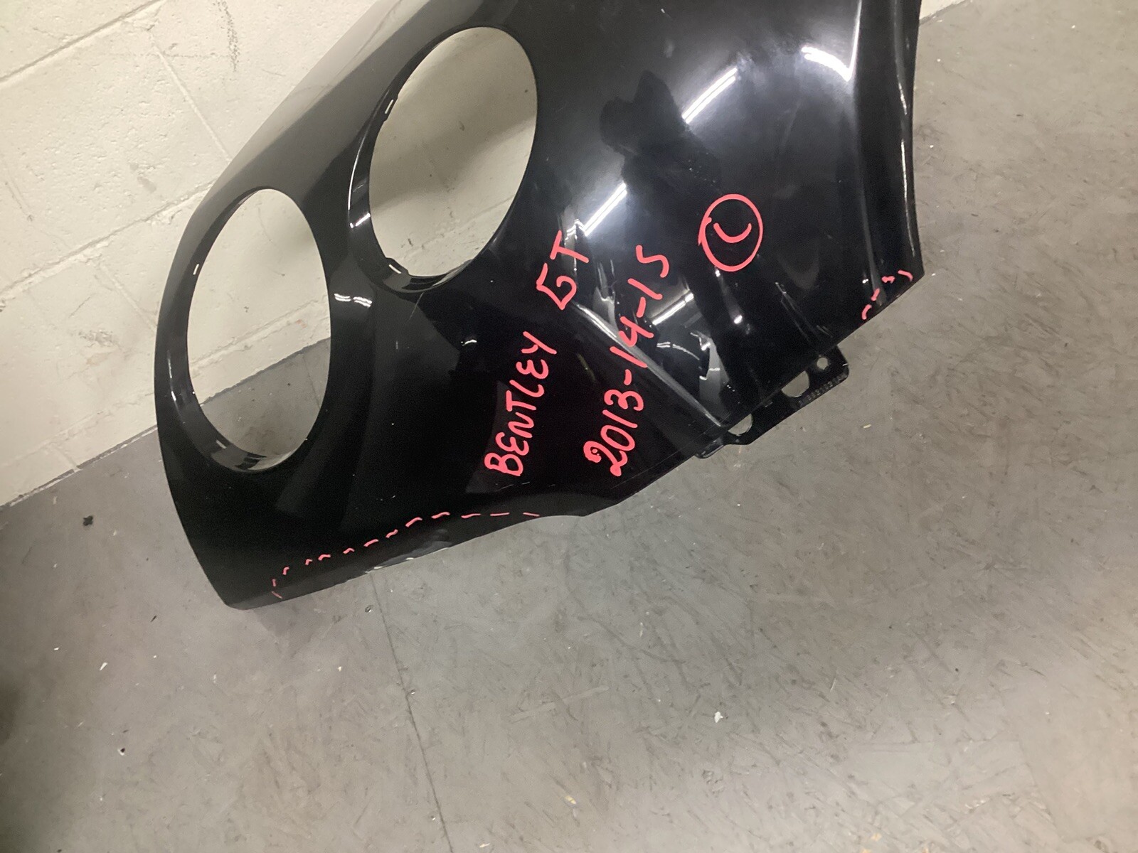 2012-2015 BENTLEY CONTINENTAL GT GTC FRONT LEFT DRIVER SIDE FENDER PANELOEM 