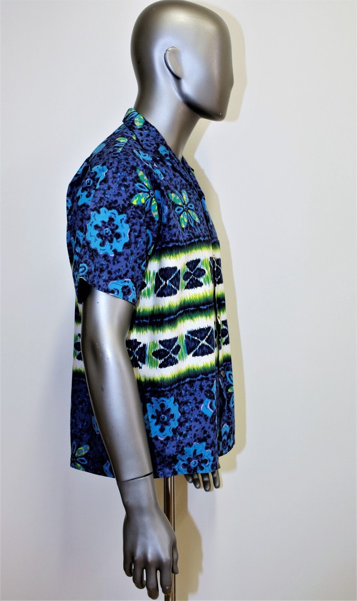 トップス 50s evelyn Margolis Hawaiian shirt Vintage Hawaiian Aloha Shirt / Evelyn Margolis Hawaii