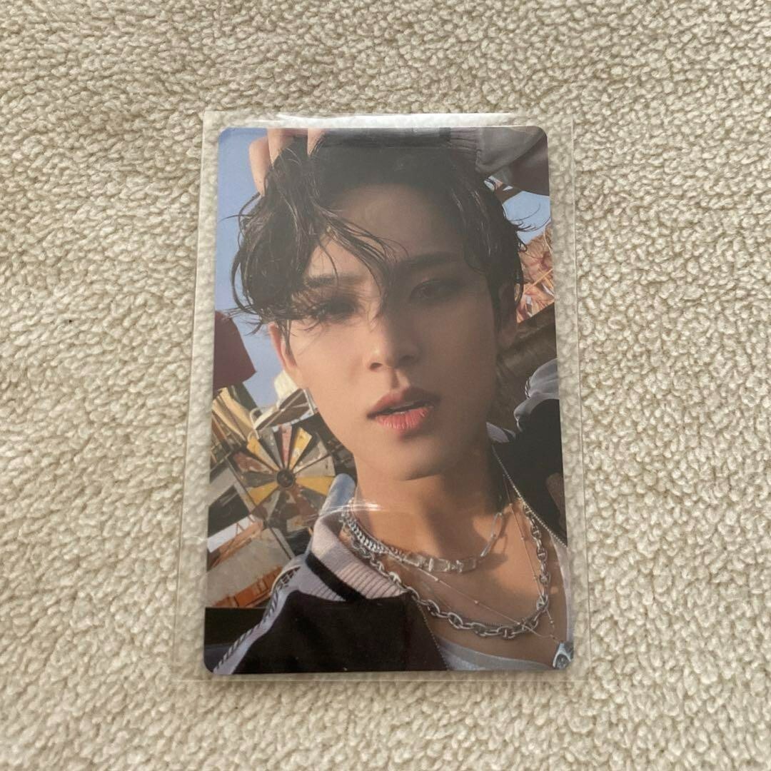 ミンギュ トレカ SEVENTEEN FACE THE SUN WEVERSE Seventeen Mingyu Face The Sun Weverse Photocard Carat