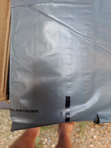 1000 bolsas de correo grises auto-sellado (250 mm x 350 mm) 10"" x 14""---ENVÍO GRATUITO - Imagen 3 de 4