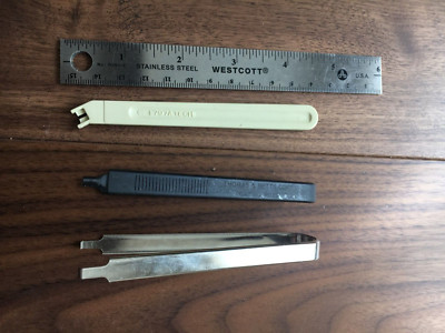 Lot De 5 Outils D'extraction Pour Composants PLCC AMP 822154-1 - Non Utilisés