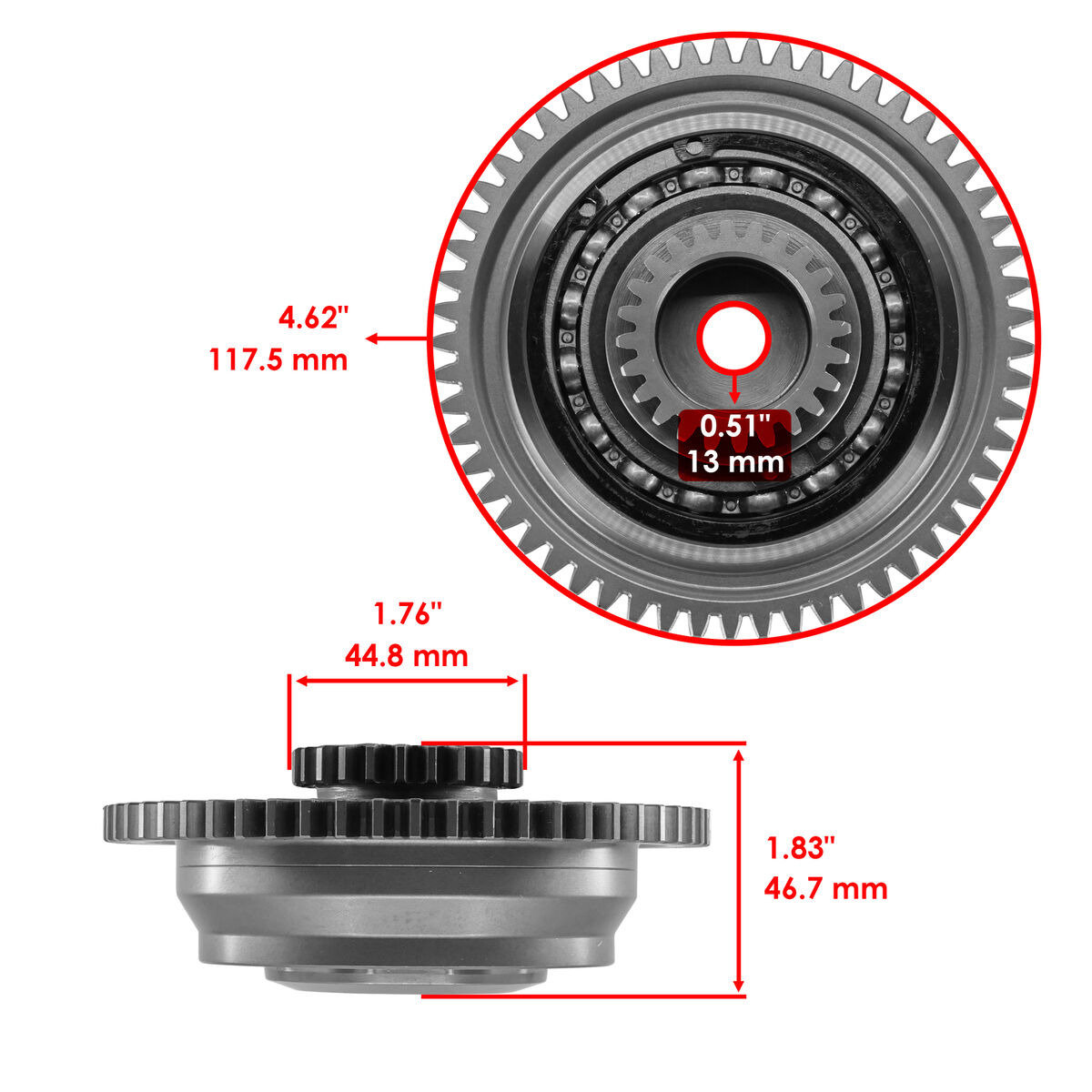 Supercharger Clutch Gear For Yamaha Waverunner FX Cruiser Supercharger Clutch Gear For Yamaha Waverunner FX Cruiser