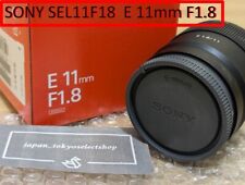 Sony E 11mm f/1.8 APS-C Ultra Wide Angle Lens for sale Sony E 11mm f/1.8 APS-C Ultra Wide Angle Lens for sale