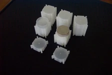 CoinSafe - Square Coin Tubes for 1oz US Silver Eagle Coins   US-MADE  PVC-FREE 