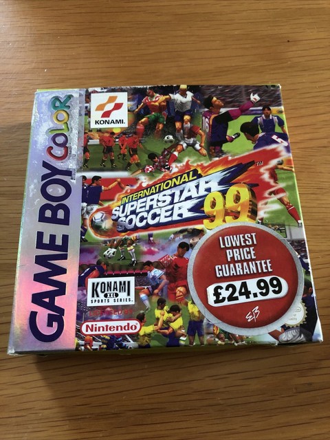 Nintendo Gameboy Color Game International Superstar Soccer 99 Boxed For Sale Online Ebay