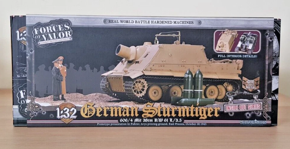 "Sturmtiger" German Prototype Forces Of Valor 1:32 802001A Inside Out Series - Image 2 of 4