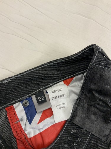 Monarchy Jeans Sz 26 Black Women's Brit Slim Fit Cotton Stretch NWT YGI N1-506CG - Picture 10 of 12
