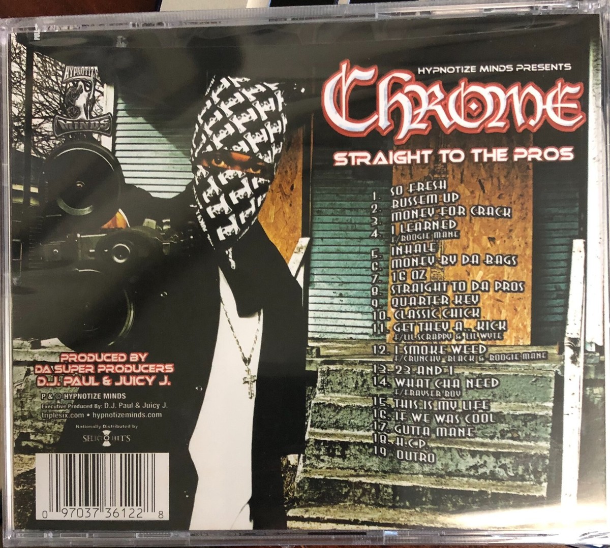 NASTY CHURCH vol 0.9 / 黒侍 / DJ 2HI Chrome - Straight to the Pros (DJ Paul Juicy J) 2005 Factory