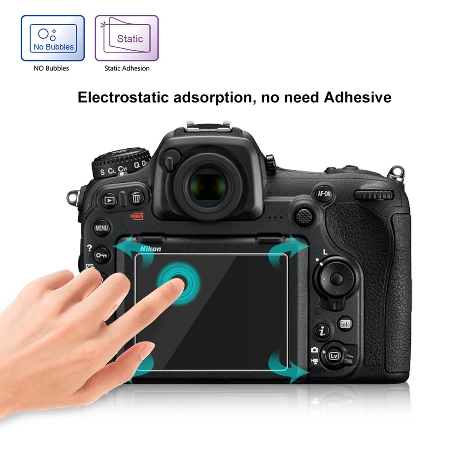 For Nikon D800/D600/D610/D7100/D7200/D750 Glass Screen Protector Film  - Image 2 of 4