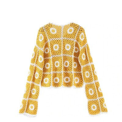 幻❣️ gypsohila fleur cardigan yellow❣️ 幻❣️ gypsohila fleur cardigan yellow❣️