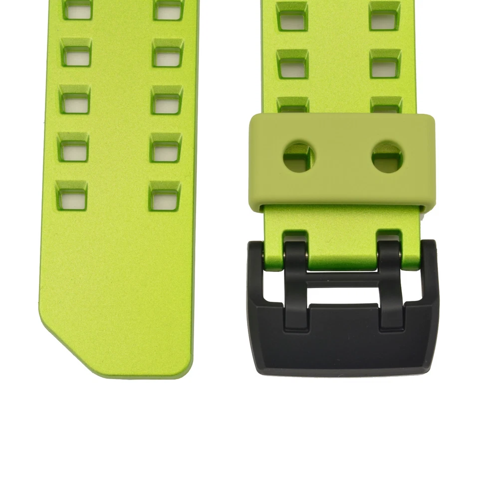 Correa de reloj CASIO G-SHOCK G'Mix GBA-400-3B goma verde original Foto 4 de 4