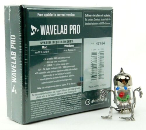 Steinberg WaveLab Pro 12 Full Boxed Mastering Suite Musik Software + OVP NEU - Bild 2 von 5