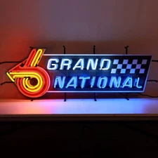 Grand National Buick 42" Neon sign Super Special GSX  Garage wall lamp 1982 1987