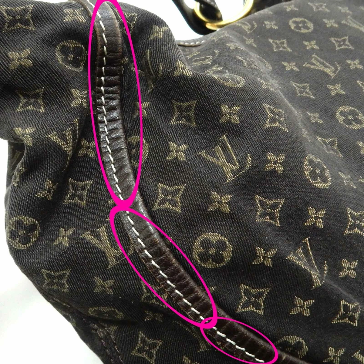 Louis Vuitton Monogram Mini Lin Manon Hobo Galliera Bag