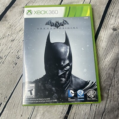 Batman Arkham Origins, Xbox 360 2 Disc Set w/ Manual - CIB