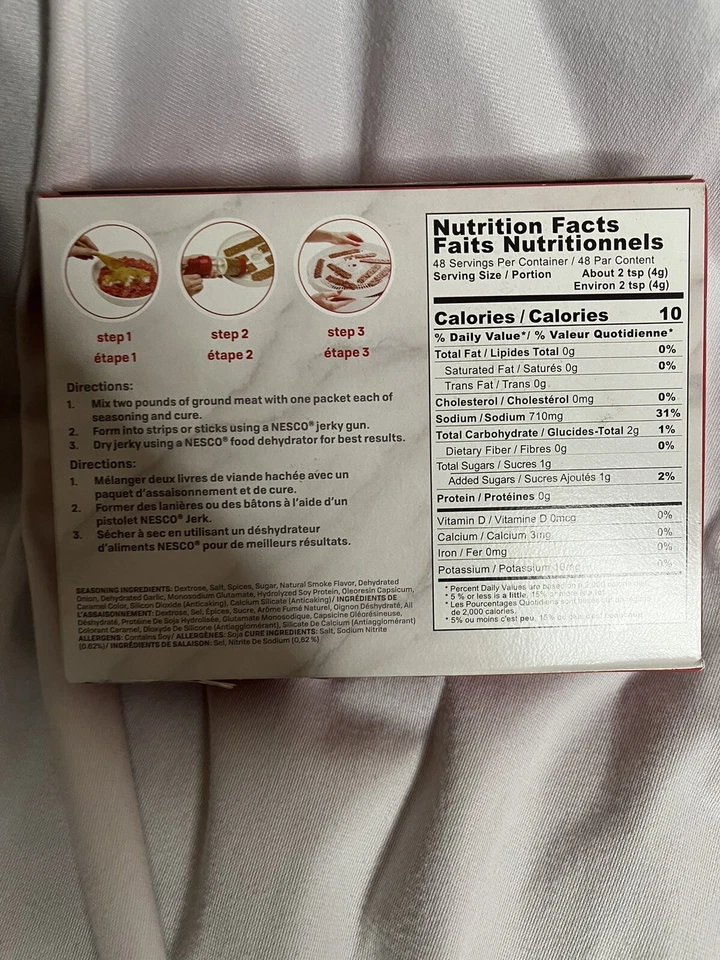 NESCO BJH6 Jerky Spice Work y sabor picante Foto 2 de 2