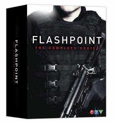 Flashpoint The Complete Series (DVD, 2013, 19-Disc BOX Set, Canadian) NEW