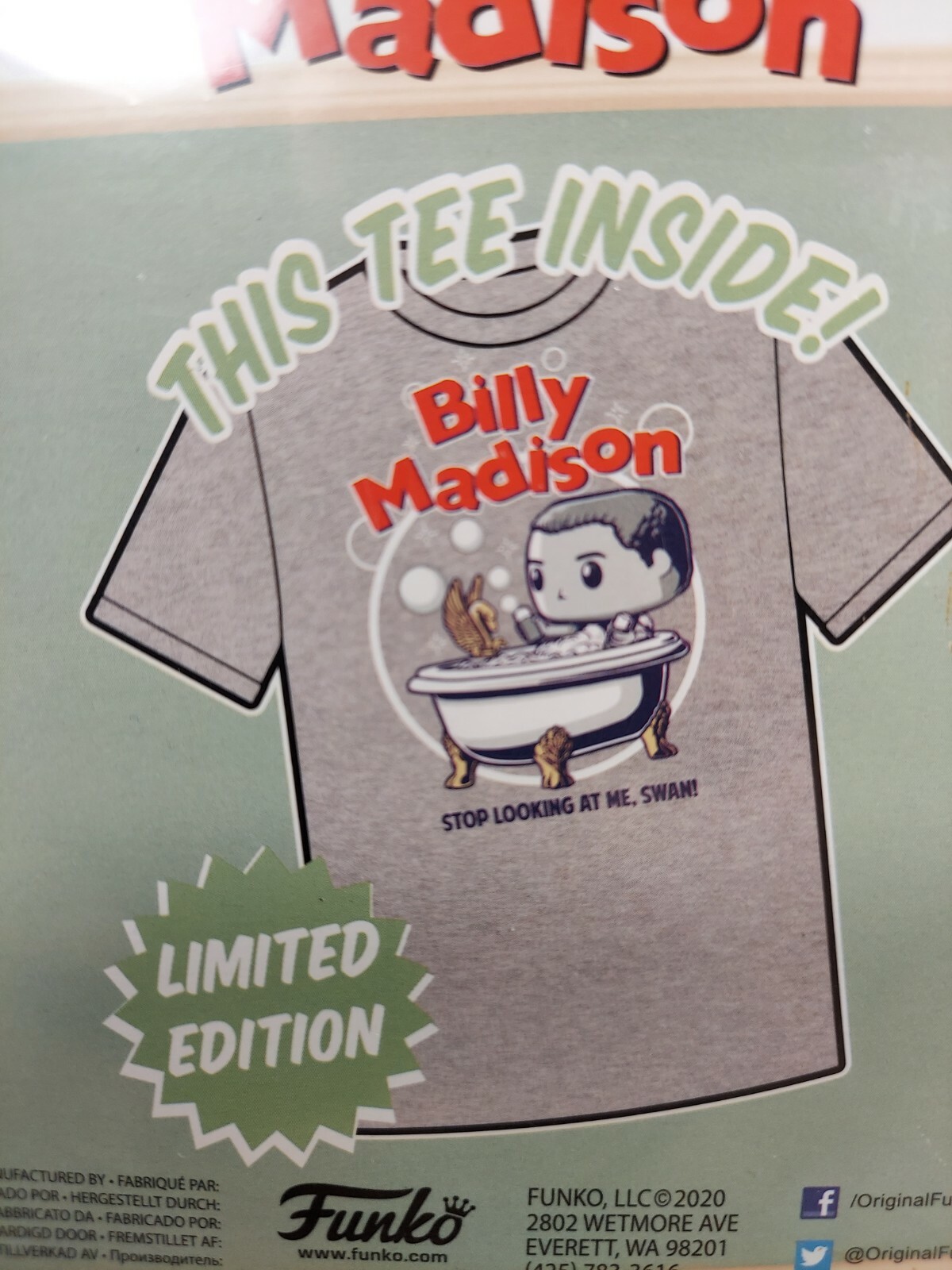 billy madison funko shirt