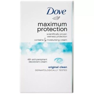 Dove Maximum Protection Original Clean Anti-Transpirant Creme Stick - 45ml