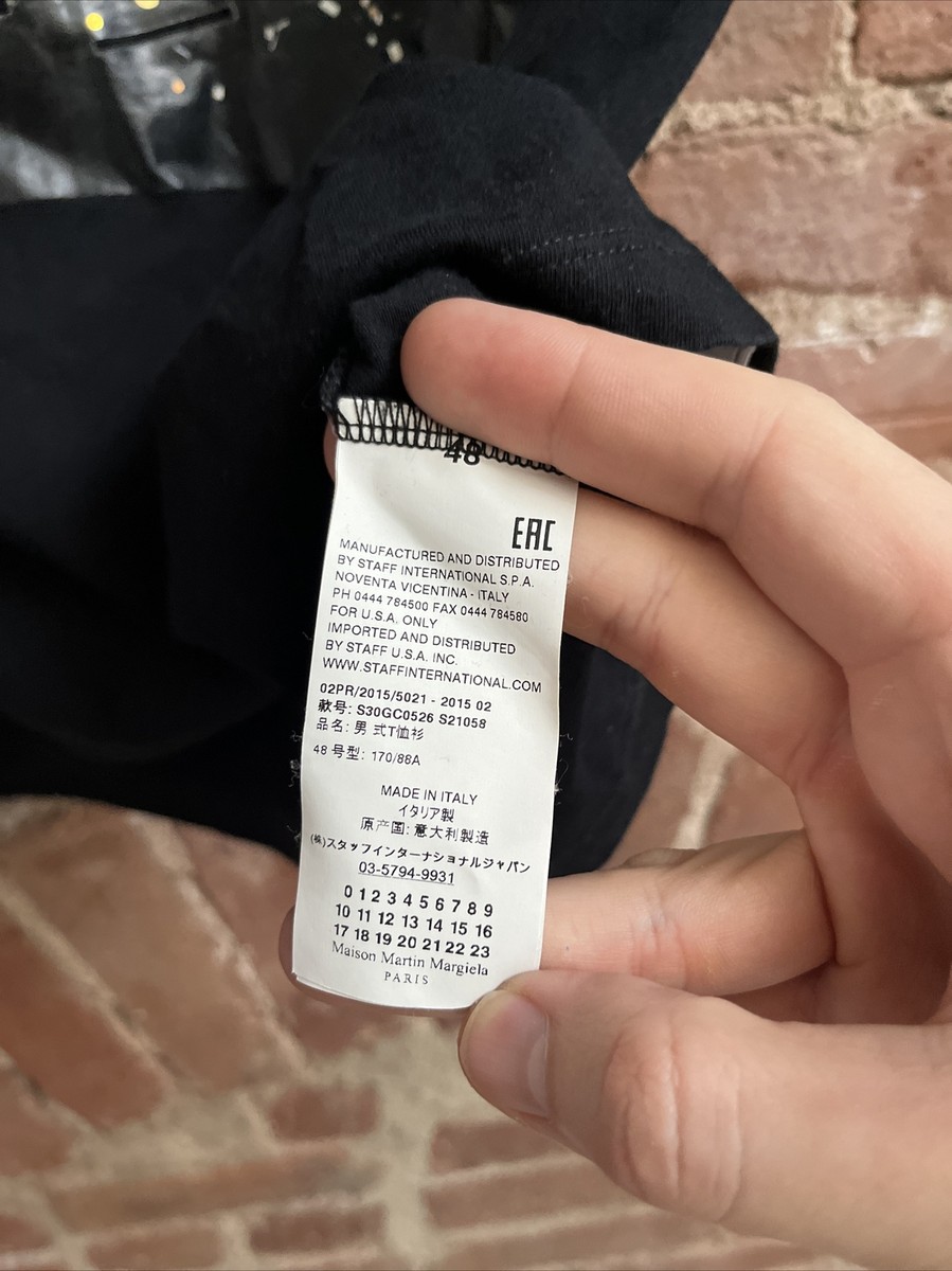 Margiela Line 10 Men's T-Shirt, Sz 48, Distressed | eBay Margiela Line 10 Men's T-Shirt, Sz 48, Distressed | eBay
