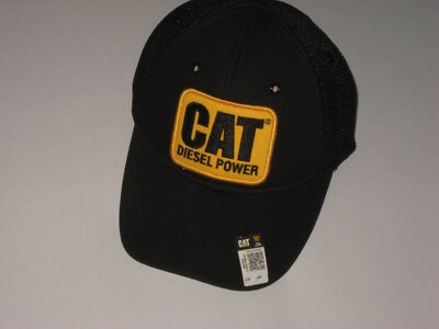 CAT Diesel Power Patch Hat Cap New Tags Black