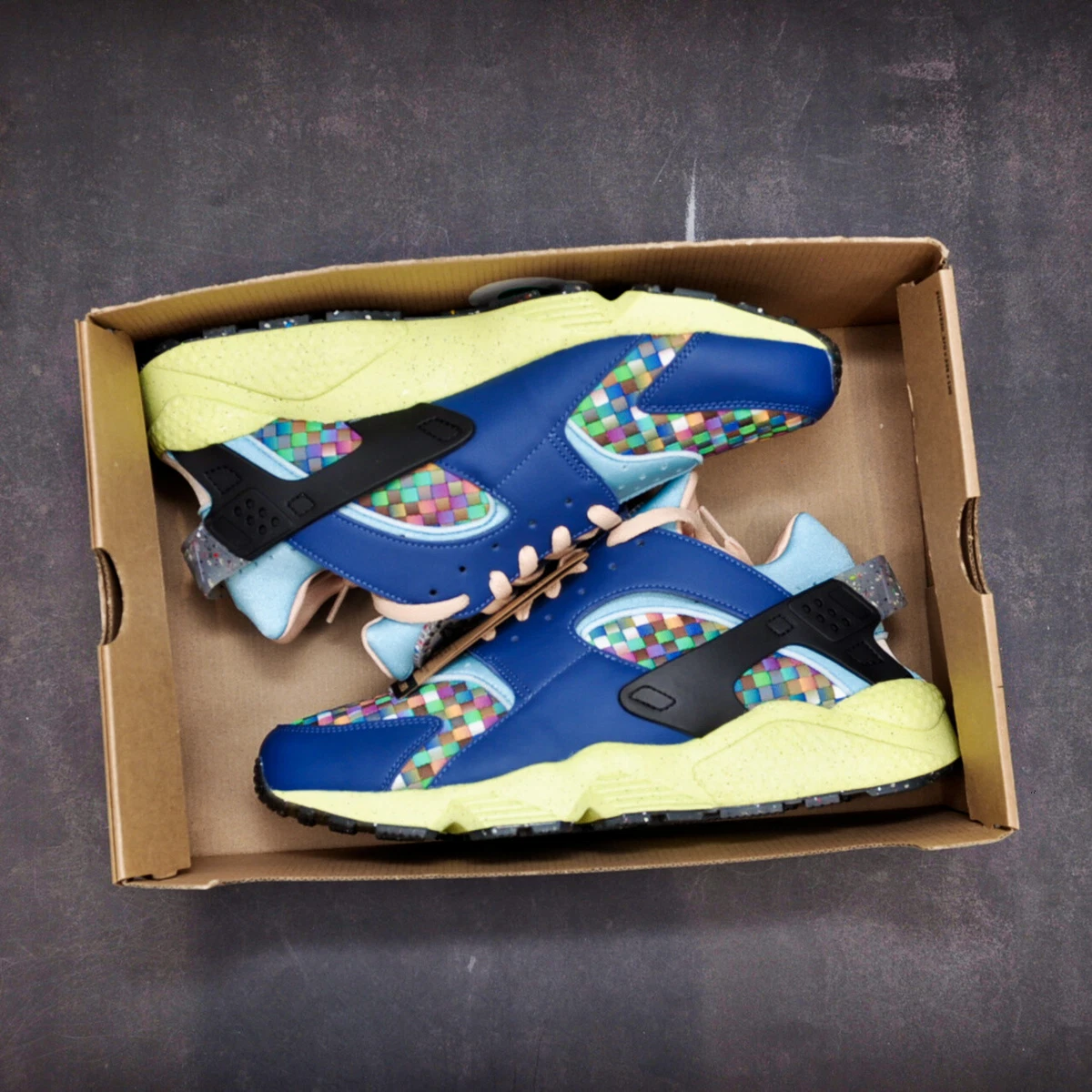 Custom huaraches clearance blue