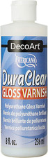 Deco Art DuraClear Polyurethane Gloss Varnish, 236 ml Pack of 1