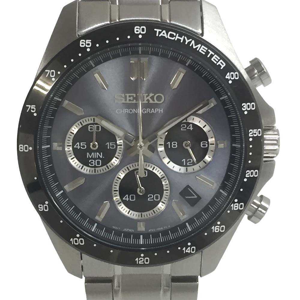 battery replaced] Seiko SBTR027 8T63-00D0 Spirit watch chronograph