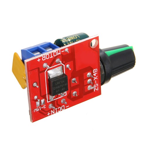 PWM DC 3V 6V 12V 24V 35V/5A Motor Schalter Drehzahlregler Modul LED Dimmer CE - Bild 7 von 9