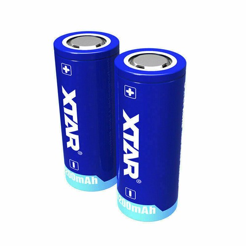 XTAR 26650 BATTERIE PROTETTE RICARICABILI 3.6V LI-ION LITIO 5200 mAh NUOVE - Imagen 6 de 6