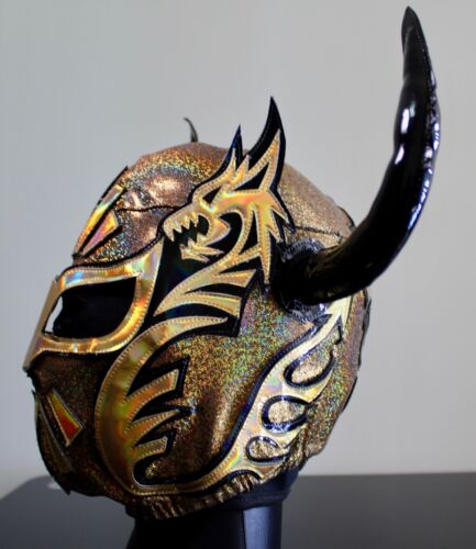 Mexican Wrestling Mask REY MISTERIO PENTAGON CERO MIEDO 0M WWE Premium Costume - Picture 6 of 10