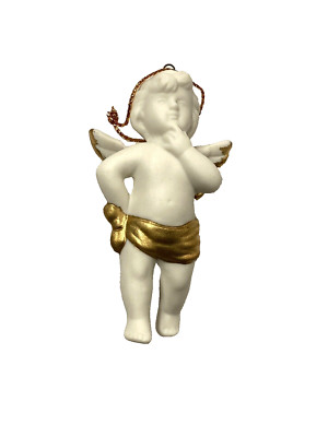 RUSS angelic treasures porcelain angel ornament BOY