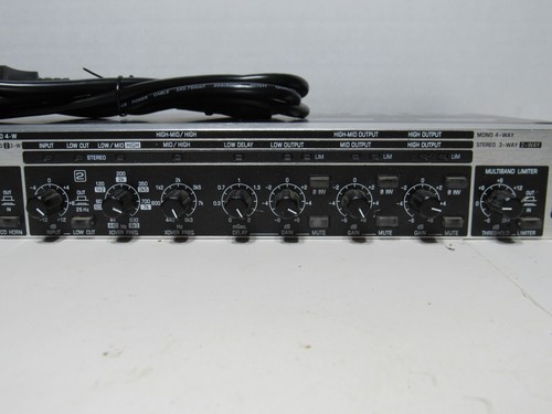 Procesador multiefectos Behringer CX3400 Super-X-Pro Crossover - Negro PROBADO - Imagen 4 de 9