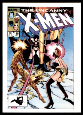 Comic Bilder - Uncanny X-Men 1990 - Serie 2 Karte - Ausgabe #189 01.01.85 Nr. 14