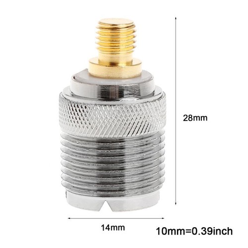 Coaxial Connector Car RF Adapter Walkie Talkie Two Way Radio for Motorol - Zdjęcie 3 z 7