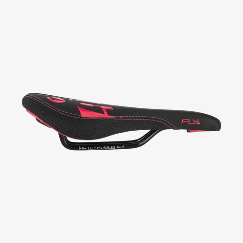 SDG Fly JR 235x122mm Steel MTB Road Bike Saddle Youth Cyan/Red/Pink/Green - Picture 7 of 15