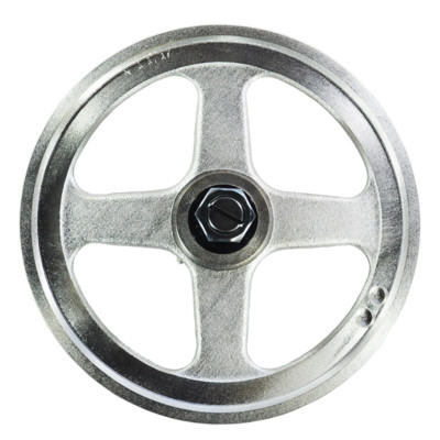 Saw wheel / pulley assembled, Upper, fitting Biro meat saw  22.  Replaces A12...