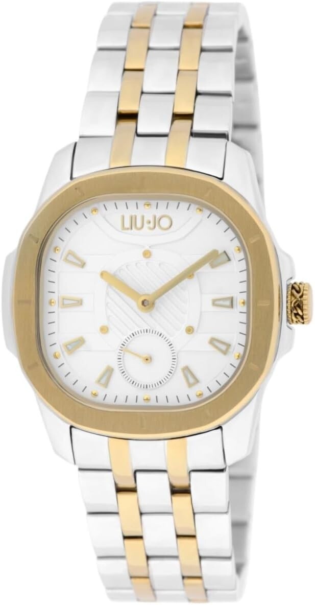 Orologio Donna Liu Jo Acciaio Quadrato Gold e Silver _TLJ2376