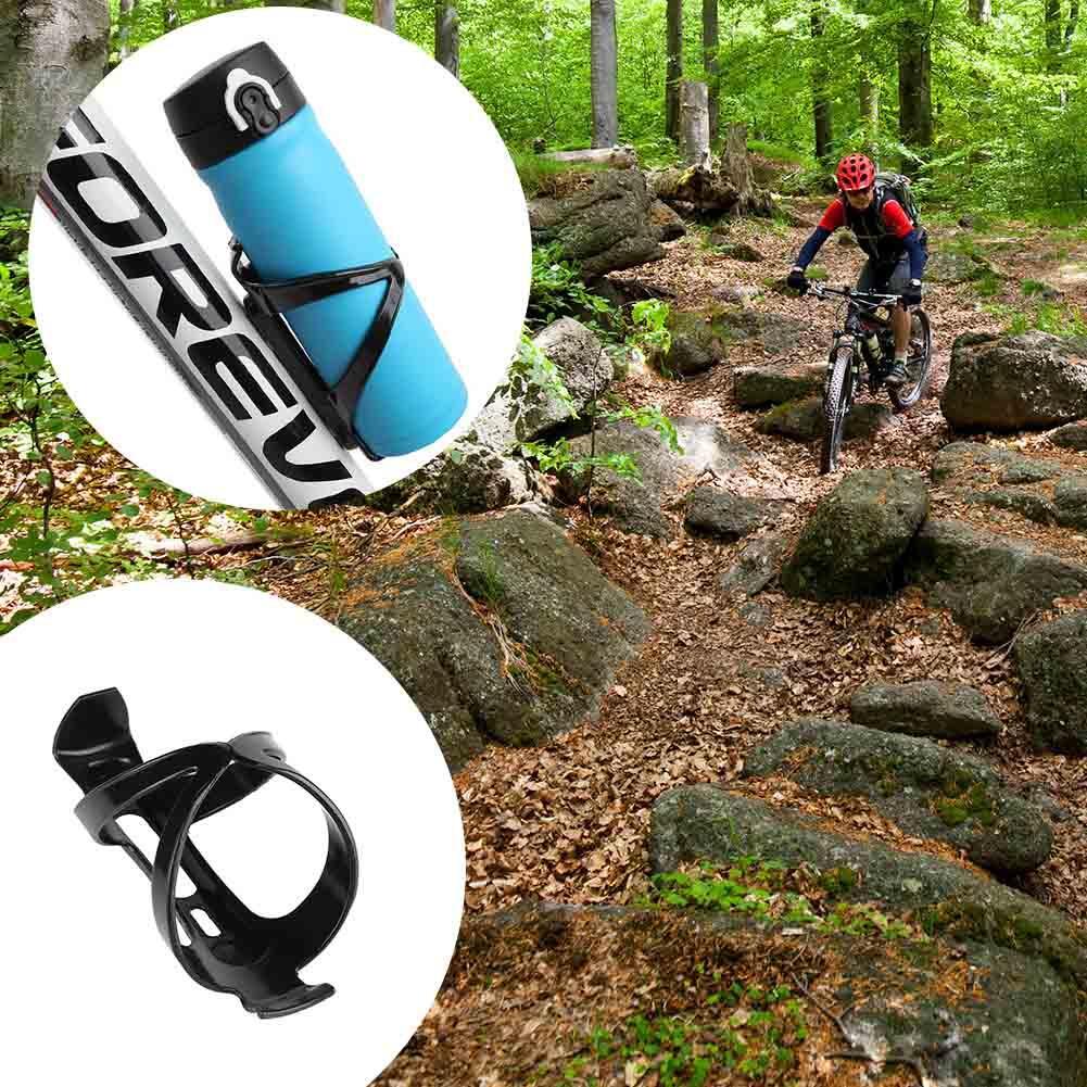 Plastic Bicycle Water Bottle Holder MTB Road Bike Kettle Mount(Black
