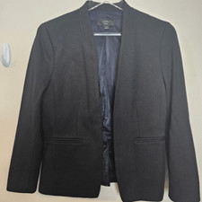 J.Crew 365 Going Out Blazer in Stretch Twill Jacket H2743 Women's Black Size 6