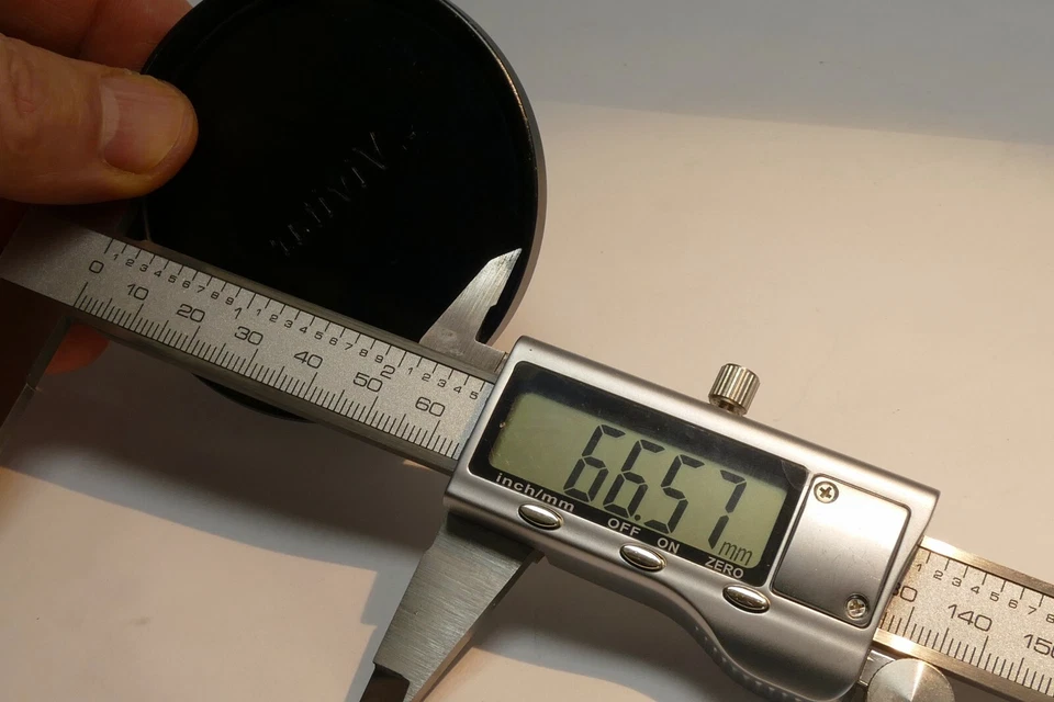 66mm Vivitar Metal Front lens Cap slip on type vintage - Image 3 of 4