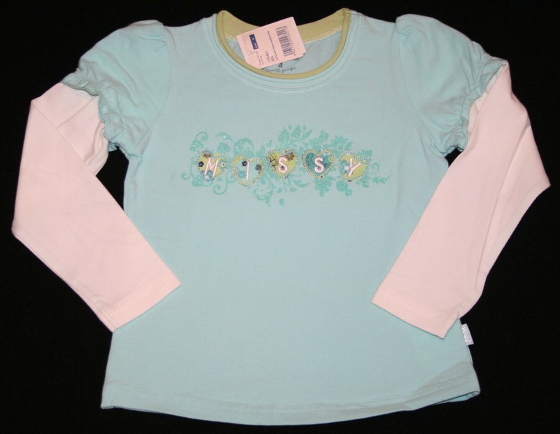 4 NWT Pumpkin Patch PIONEER PRINCESS Aqua Missy SHIRT Top Girls 