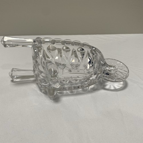 Vintage Mikasa Crystal Garden Gifts Wheelbarrow Condiment Dish Lead Germany - Picture 6 of 9