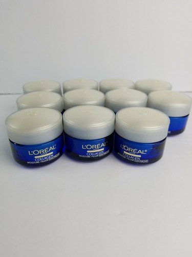 L’Oreal Skin Expertise Collagen Moisture Filler Day/night Cream .5oz Travel x 12 - Picture 2 of 4